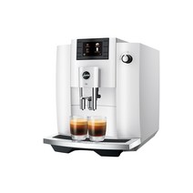 유라 Jura E6 자동 커피 머신 피아노화이트 선물