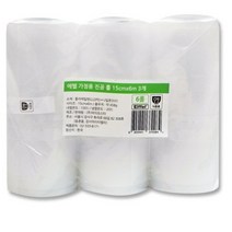 에펠 가정용 진공 포장 비닐 팩 15cm x 6m, 30개입
