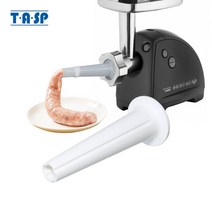 수제 소시지 소세지 만들기 1x 노즐 고기 분쇄기 63mm 깔때기 스터퍼 필러 케이싱