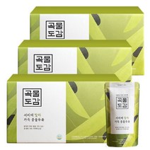 곡물도감 국산 무가당 서리태 콩물두유, 말차 서리태 콩물두유 3박스(180ml x 45입), 180ml
