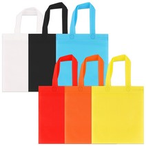 (인쇄가능)부직포가방 소형(가로)24cm x (세로)27cm, 오렌지