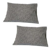 호텔식 지퍼없는 자루형 라인무늬 베개커버 2p