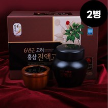 효도선물 6년근 고려 홍삼 진액고 500g x 2병 고급 보자기 포함 당귀 대추