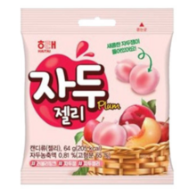 해태 자두젤리 64g, 21개