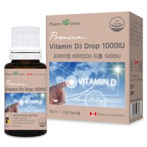 프리미엄비타민D3 드롭1000IU 15ml/액상형 천연오렌지향, 15ml, 1개