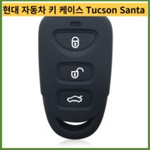현대 Tucson Elantra Santa Fe Carens Sonata 용 원격 자동차 키 케이스 Fob 홀더 Kia Carens Rio 3 Soul Forte 2006-2010, 푸른
