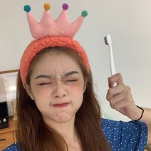 [오늘발송] 왕관 킹머리띠 king 파티 해피벌스데이 생일머리띠 친구 축하 HBD, 레드