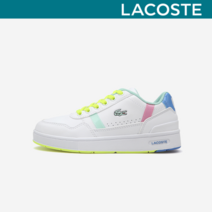 라코스테 LACOSTE 티-클립 SUC 스니커즈 키즈화 7-45SUC0017_WHITE_GRN