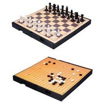 6세 얼른 한판 자석 바둑 오목 체스 중형 29cm 집중력향상 보드게임 바둑알