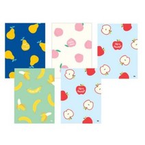 아이비스 2000 제본노트 과일, 랜덤 발송, 20개입