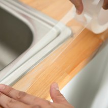 단면 양면 절연 접착 방수 틈새차단 투명 실리콘 테이프, 단면0.5mmx20mm-3m