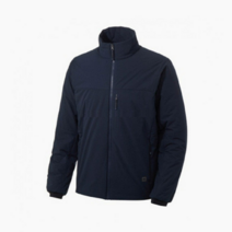 코오롱스포츠 남성 친환경 PCR 프로마로프트 PRIMALOFT 미드레이어 재킷 틸네이비 후면 퀼팅 점퍼 JWJJW20211TNA