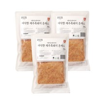 (한정특가) 에어프라이어 바삭한 제주 흑돼지 등심 돈까스 300g x 3팩