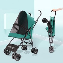 도도펫 초경량 애견유모차 애묘유모차 접이식유모차 유모차, 블랙