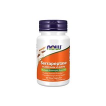 미국 직배송 Now Supplements Serrapeptase 60 000 Units of Activity Promotes B08CVML2WT, 1개