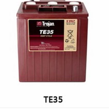 MDO2440 고효율 트로잔 Trojan Battery TE35 6V245AH 트로잔배터리/TROJANBATTERY/강력한파워/뛰어난내구성, 1개