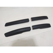 [해외]1pcs 지붕 수하물 랙 가드 중국 ASX SUV 자동차 자동차 모터 부품에 대한 블랙 컬러 plasitc 커버, 앞-오른쪽 검정색