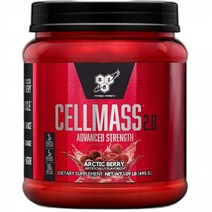 BSN CELLMASS 2.0 운동 후 회복 BCAA 크레아틴 글루타민 함유 - 케토 친화적 북극 베리 25회분 1048058
