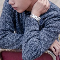칸디스 12컬러 보카시 남여공용 라운드니트