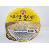 오뚜기밥 발아현미밥, 6개입, 210g