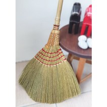 맘물상 대나무 빗자루 롱 갈대빗자루 예쁜 인테리어 빈티지, 1개입