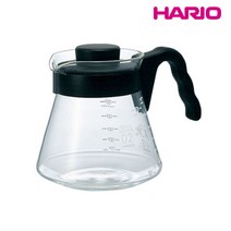 하리오 V60 레인지 커피서버 핸드드립 유리포트, VCS-01B_450ml
