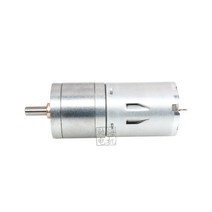 트렉전기자전거키트 전동 하이브리드 Chihai 25GA370 dc 기어 모터 6V 12V 24V 지능형 추적 모델 자동차, 07 6V 300rpm, 03 Motor and Flange
