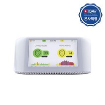 브랜드없음 [본사정품]아이큐에어 에어비주얼 프로-RE 미세먼지측정기 실내공기질측정 모니터 AVP-RE, 선택완료, 단품없음