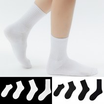 고래향기 이중바닥 남자 여자 스포츠 데일리 무지 양말 10켤레, A 화이트, c_중목