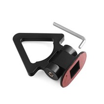 트레일러 견인 볼 후크 장치 연결고리 차량 캠핑 모든 스타일 범용 자동차 범퍼 시뮬레이션 스티커 키트 자동차 시리즈 외부 자동차 액세서리, 트라이앵글 블랙