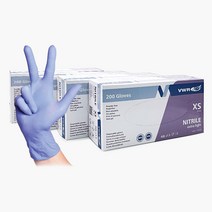 (유럽기준)VWR 니트릴장갑 100매/200매 NITRILE GLOVE 엑스트라 라이트/의료 식품 실험용 장갑, 니크릴글러브 100매 L(라지)