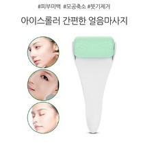 얼려서 사용하는 모공축소 아이스롤러 얼음마사지 냉찜질 얼굴마사지기 마사지기 뷰티마사지 피부마사지기 피부관리 얼굴마사지 얼굴리프팅 피부미용, 1개