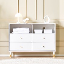 셀르 높은 TV 다이 1000 거실장, 베이지