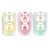 언니네화장품공장 버블폭탄배쓰밤 가루입욕제 140g 1개, 활짝핀복숭아(옐로우)