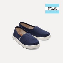 탐스 [공식] 슈즈 키즈 알파가타 슬립온 Navy