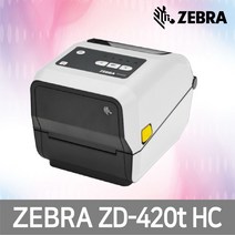 ZEBRA 제브라 ZD-420T HC 열전송 헬스케어프린터 열전송전용, 1개, ZD-420T HC(USB)/