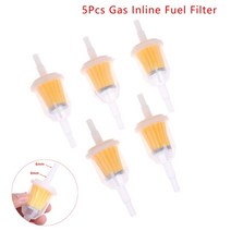 연료필터 오일필터 오일캡 피스 인라인 연료 필터 잔디 깎는 기계 소형 엔진 자동 오토바이 륜 오일 필트 필터 가솔린 컵, 없음