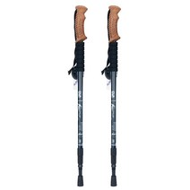 KATTUS 1+1세트구성 3단 코르크 등산스틱 KATTUS정품, 블루 1+1 한세트