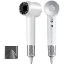 Laifen Swift 고속 헤어 드라이기 음이온 블로우 1600W 407g 경량 110000 rpm 브러시리스 모터 59dB 저소음, [03] Pearl White, 03 Pearl White_03 UK