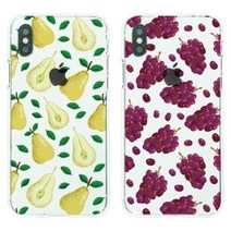 아이폰X케이스 제철과일 소프트젤리케이스 갤럭시A5(2016):안성포도, 1개