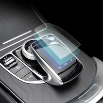 벤츠 센터 컨트롤 멀티미디어 다이얼 보호 필름 W205 W213 W222 GLC GLE GLS 클래스 용품, 1개