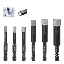 드릴비트 ONMAIWEI-5-16mm 육각 생크 브레이징 드라이 세라믹 타일 드릴 비트 대리석 화강암 유리화 홀 오, 02 6mm
