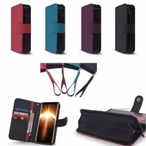 기타 TS) 가죽 빌라D 카드 케이스/LG 스타일러스2/F720, 퍼플