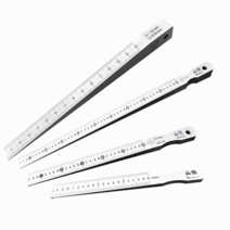 갭게이지 눈금자 두께측정자 시그너스 스테인레스필러, 0.5-10mm, 1개