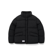 COVERNAT 에센셜 숏 푸퍼 블랙 185601