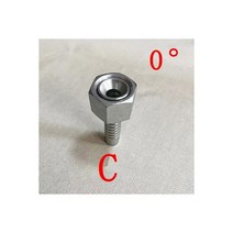 유압호스 고압 Metric M10-42 유압 콘 호스 엔드 withold 유형 튜브 고압 피팅 6-25mm 가시 조인트 커넥터, 01 C_15 13MM to M24x1.5