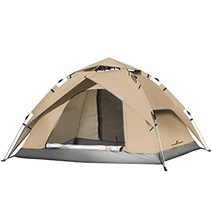 파이크스 피크 원터치 「12인용23인용」 일본 리빙쉘 벙커돔 34인용 고급 감성 캠핑 텐트 172, 【1-2인용】샌드카키