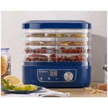 식품건조기 식품 과일 생선말리기 3단 5단, 블루 3단