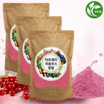 신영몰 타트체리 주스 분말 가루 200g 영국산 타트체리 100%, 3팩