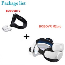 증강현실 가상현실 VR AR bobovr m2 pro 배터리 스트랩 oculus 2 팩, 씨엔, 세트 1
